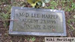 Macdonald Lee Harper