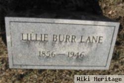 Lillian Hubbard "lillie" Burr Lane