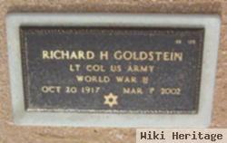 Richard H Goldstein