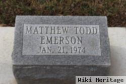 Matthew Todd Emerson