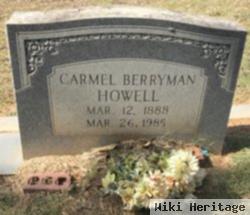 Carmel Berryman Howell