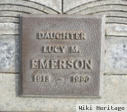 Lucy M. Emerson