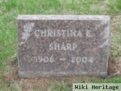 Christina E. Sharp