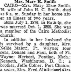 Mary Elsie Cotner Smith