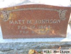 Matt M. Johnson