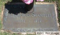 Eleanor D Chamblee