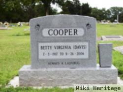 Betty Virginia Davis Cooper