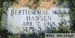 Bertha Mae Mink Hansen