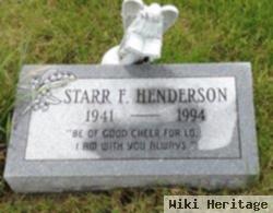 Starr F. Henderson