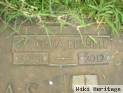 Virginia Bernell Mendenhall Thomas
