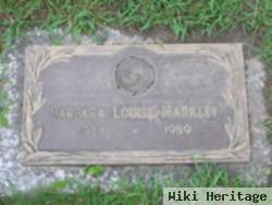 Barbara Louise Freeman Markley