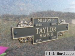 Milton H Taylor