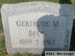 Gertrude M. Beck