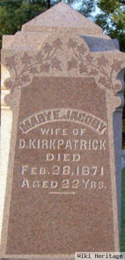 Mary E. Jacoby Kirkpatrick