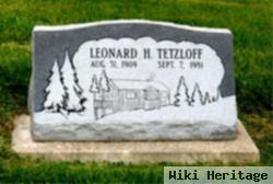 Leonard H. Tetzloff