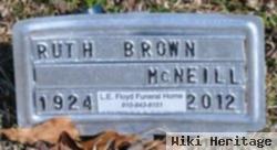 Ruth Brown Mcneill