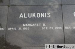Margaret D. Alukonis