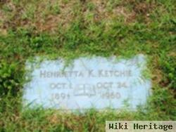 Clara Henriette Kesler Ketchie