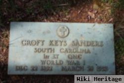 Croft Keys Sanders, Sr