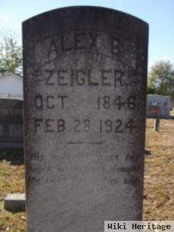 Alexander Bush "alex" Zeigler