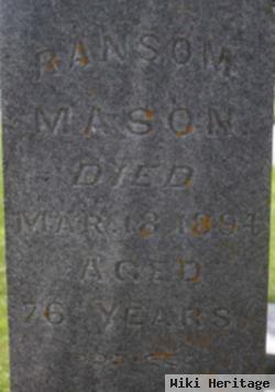 Ransom Franklin Mason