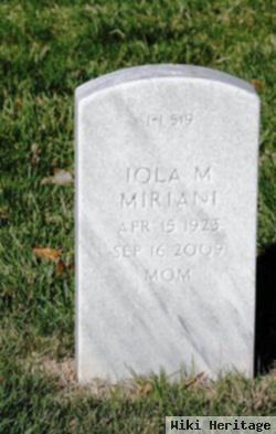 Iola M. Hertz Miriani