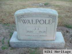 John James "j. J." Walpole