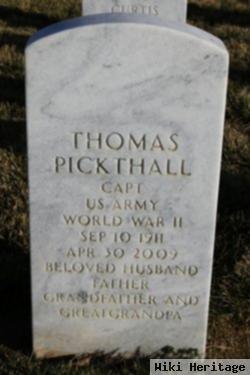 Capt Thomas Walter Pickthall