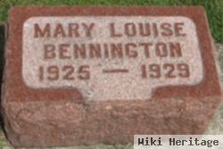 Mary Louise Bennington