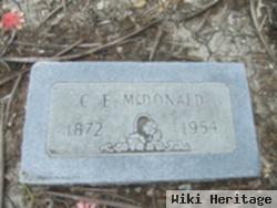 C. E. Mcdonald