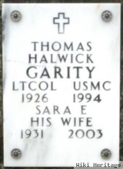 Thomas Halwick Garity