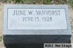 June W Vanvorst