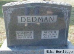 William Richard Dedman