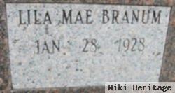 Lila Mae Branum Lister