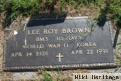 Lee Roy Brown