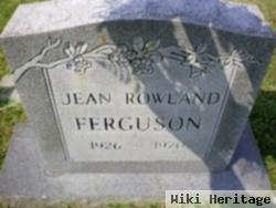 Jean Rowland Ferguson