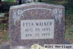 Etta Jane Walker Walker