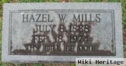 Hazel W Mills