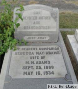 Rebecca May Adams