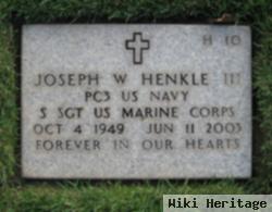 Joseph W Henkle, Iii