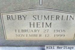 Ruby Sumerlin Heim