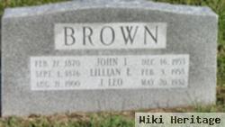 J Leo Brown