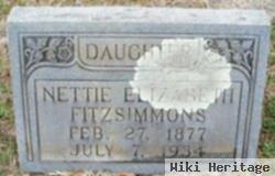 Nettie Elizabeth Fitzsimmons