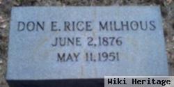 Don Ella Rice Milhous