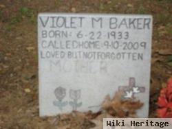 Violet M Betts Baker