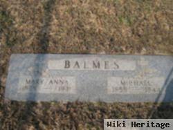 Mary Anna Nanzig Balmes