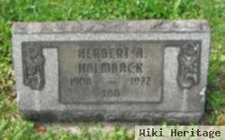 Herbert Albin Holmback