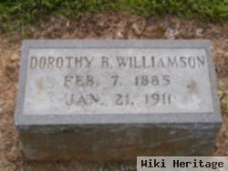 Dorothy B Williamson