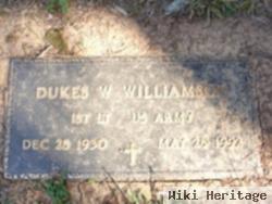 Dukes W Williamson