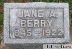 Jane A Berry